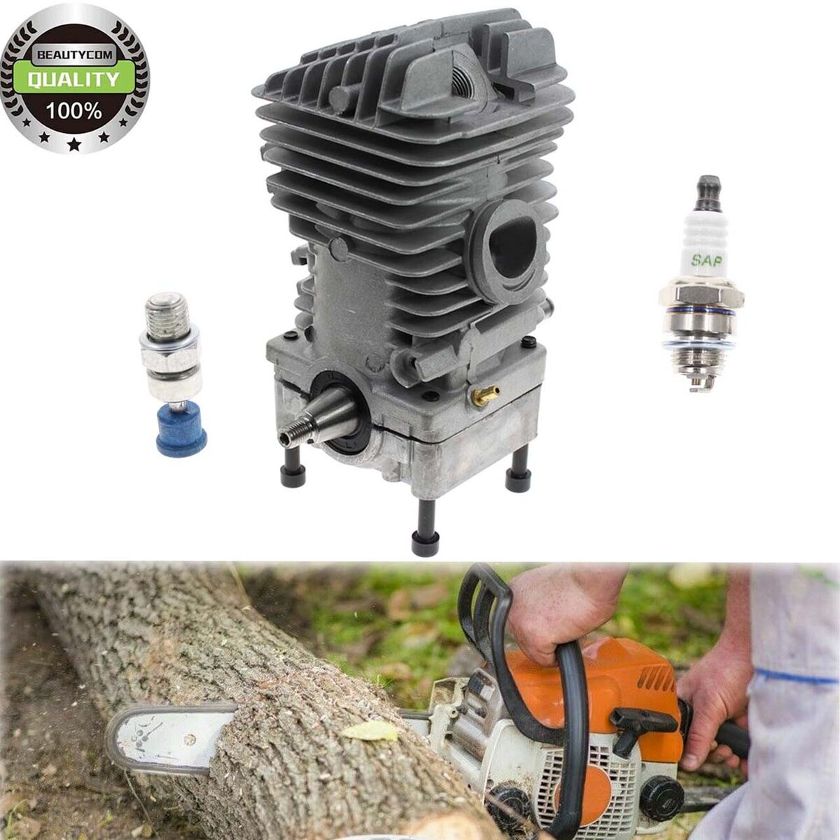 Engine Motor 49mm Cylinder for STIHL MS 290 310 390 029 039 Engine Motor 49mm Cylinder for STIHL MS 290 310 390 029 039