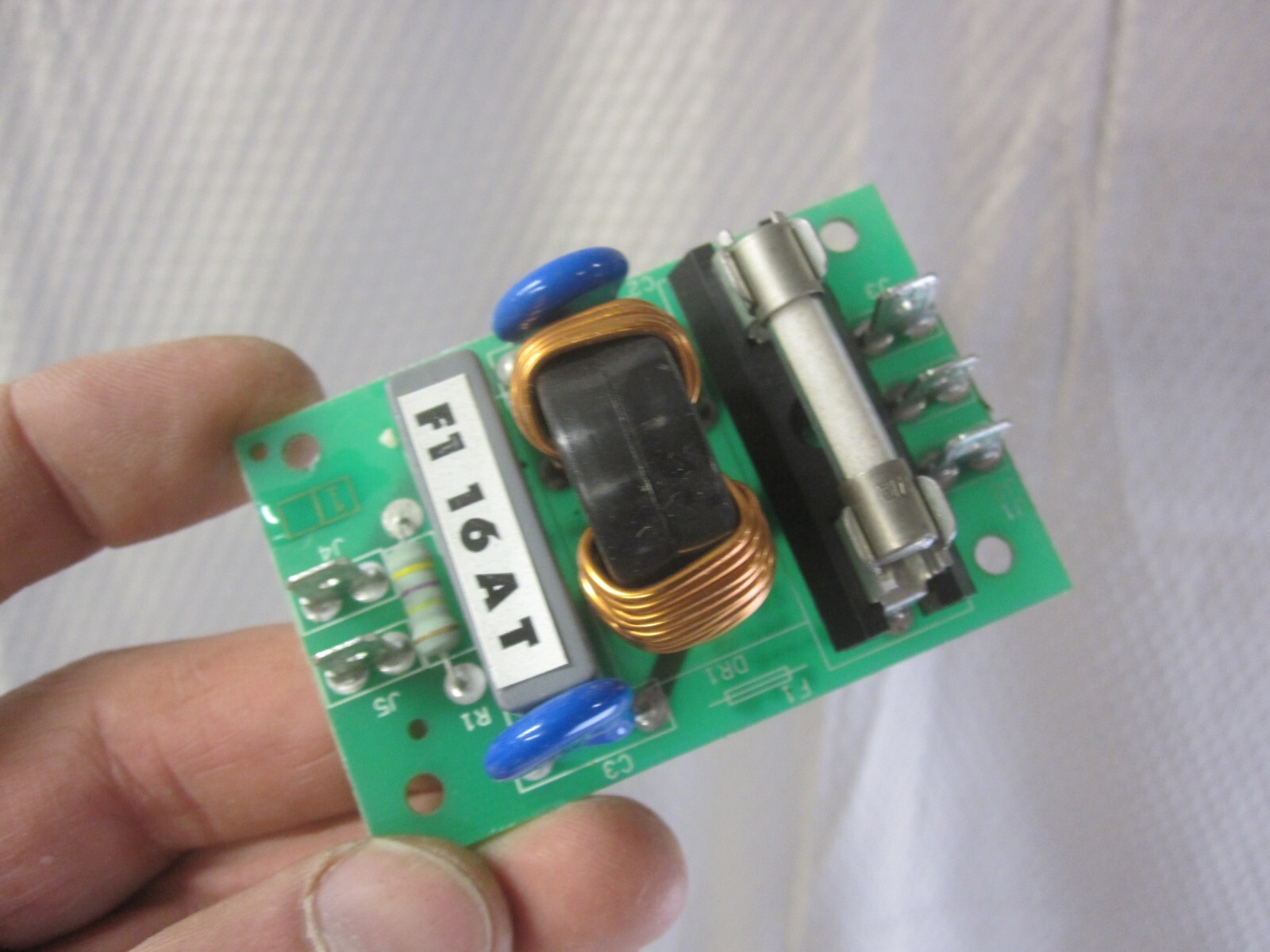 Saeco SUP 012 Magic de Luxe 0301.828.00F Filtration Card/Power Filter Board 120V