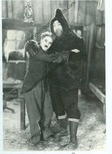 CHARLIE CHAPLIN-MOVIE SCENE FROM GOLD RUSH-B/W-(M-115a*)4
