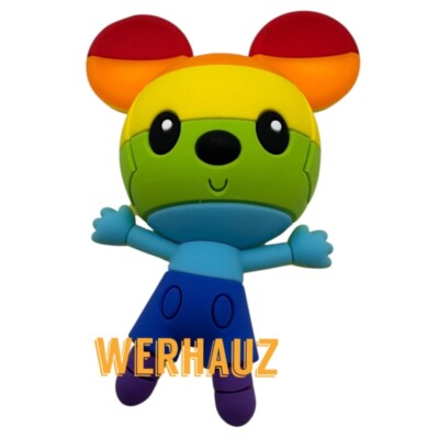 Mickey Mouse Disney Rainbow Pride 3D Magnet