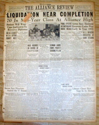 Best 1931 headline newspaper wth 
