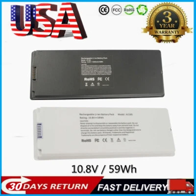 A1185 Battery for Apple MacBook 13 inch A1181 (2006 2007 2008 2009) MA566 MA561 - Image 1 of 4