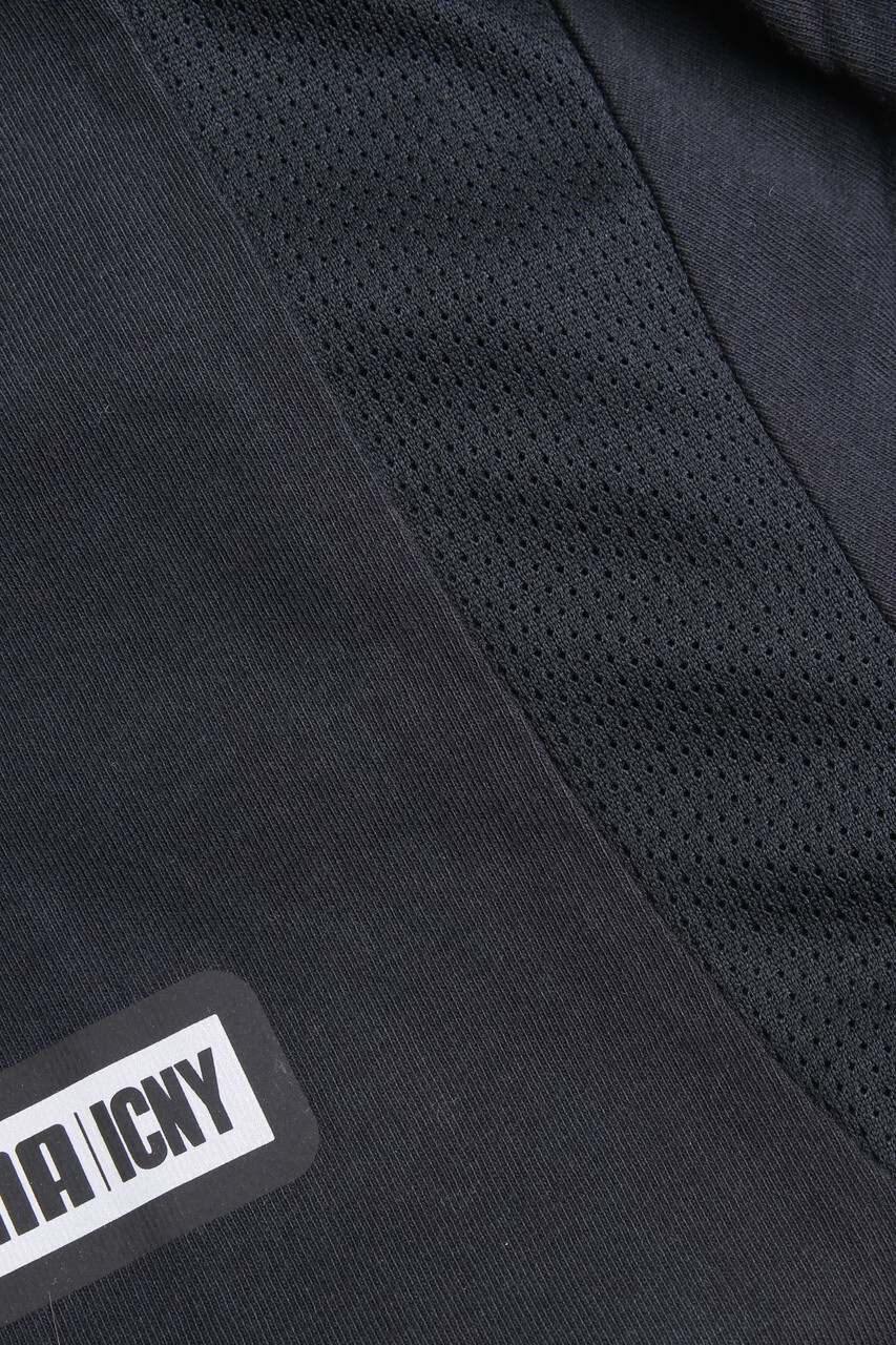 PUMA x ICNY Shirt Sport Fitness Workout Logo Print L black NEW2552