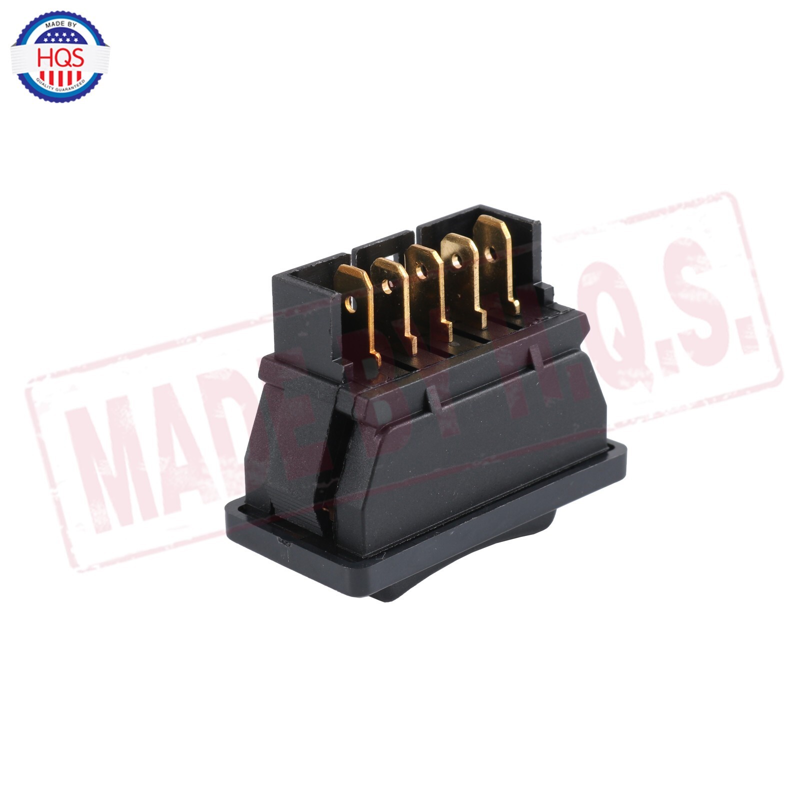 3x 5-pin 12V ON/OFF SPST Momentary Power Window Rocker Switch ...