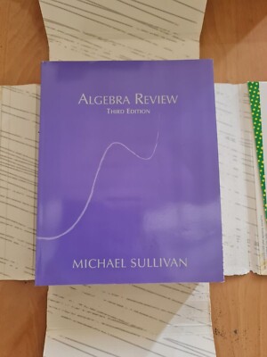 Algebra Review Third Edition By Michael Sullivan