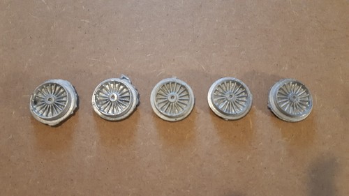 Lot De 21 Roues En Plomb à Rayon CBG MIGNOT - Échelle 0 - Voie 0 - Kit Non Assemblé