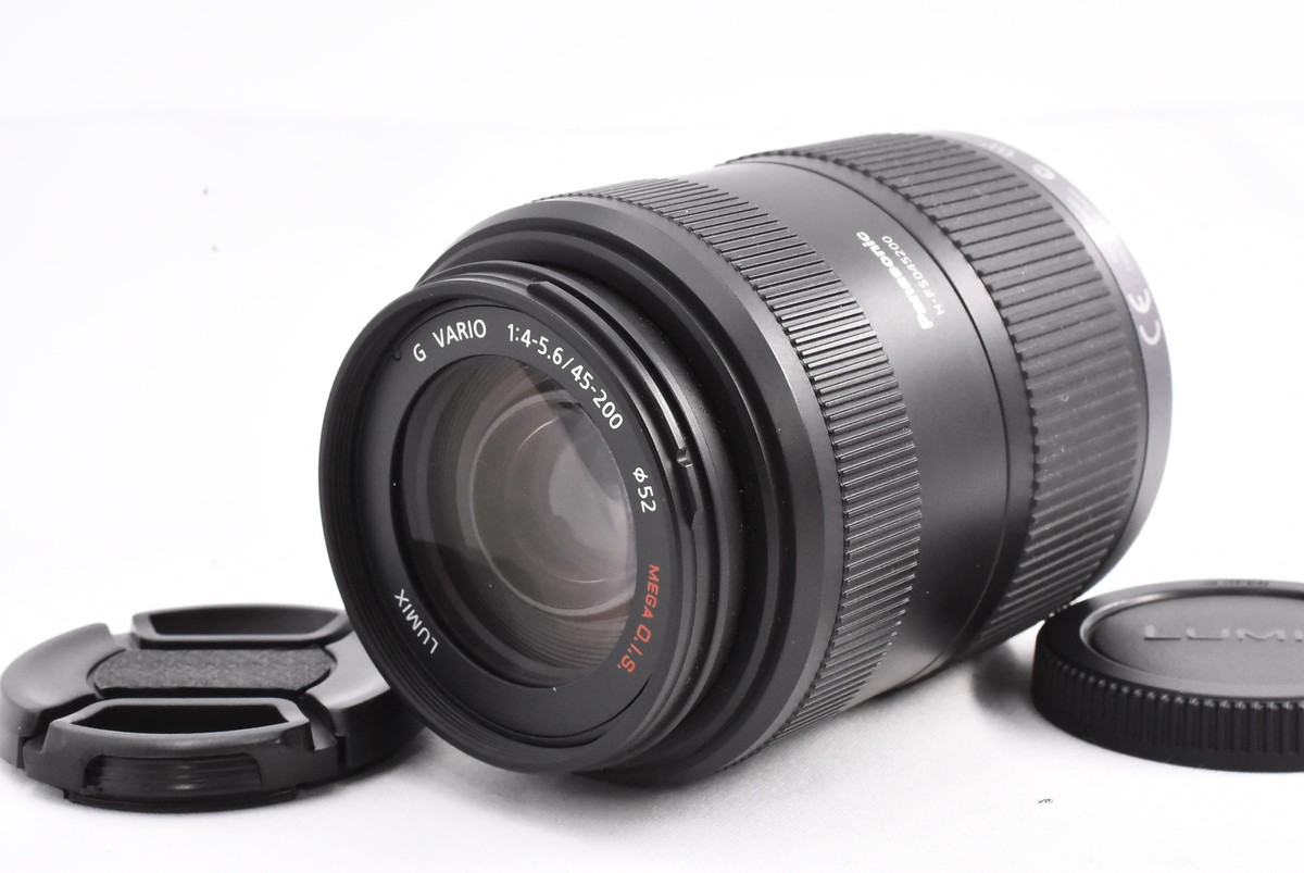 Panasonic LUMIX G VARIO 45-200mm F4-5.6 MEGA O.I.S Lens (t1708)