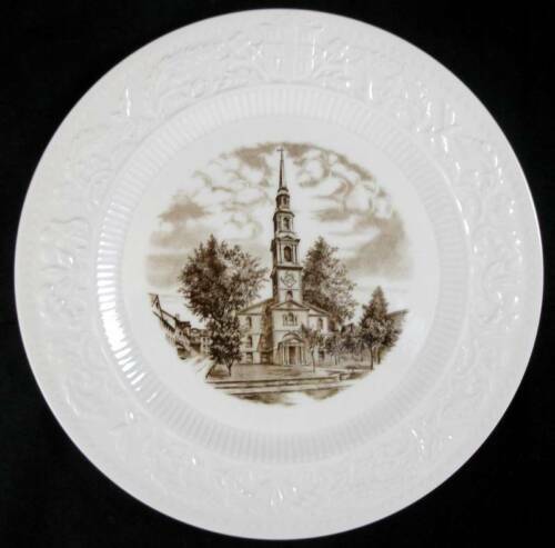 Wedgwood Millennium Marcasite 2000 Large Plate Square Ceramic