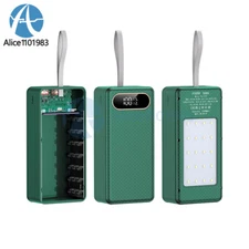 Mobile Power Bank DIY Kits 22.5W Fast Charge Fit 18650 battery Torch function