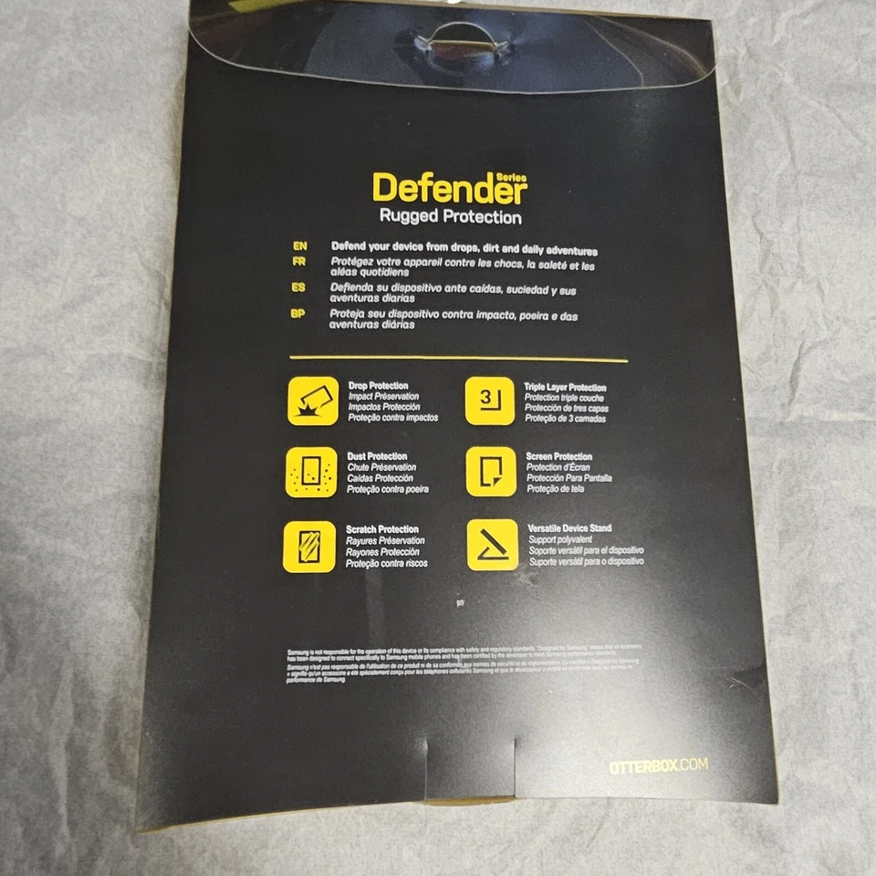 OtterBox DEFENDER for Samsung Galaxy TAB A (9.7") NO S Pen - Retail Packaging - Image 2 of 4