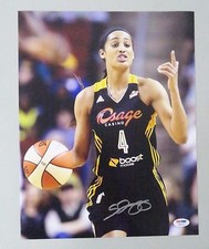 Skylar Diggins Signed 11x14 Photo Autographed PSA/DNA ITP  COA  Dallas Wings  AU