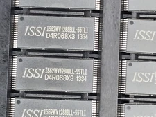 10pcs 128K x 8 LOW VOLTAGE ULTRA LOW POWER CMOS STATIC RAM IS62WV1288BLL-55TLI