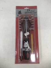BOXER 19 PIECE ELECTRONICS TOOL SET DOUBLE SIDED - NOS