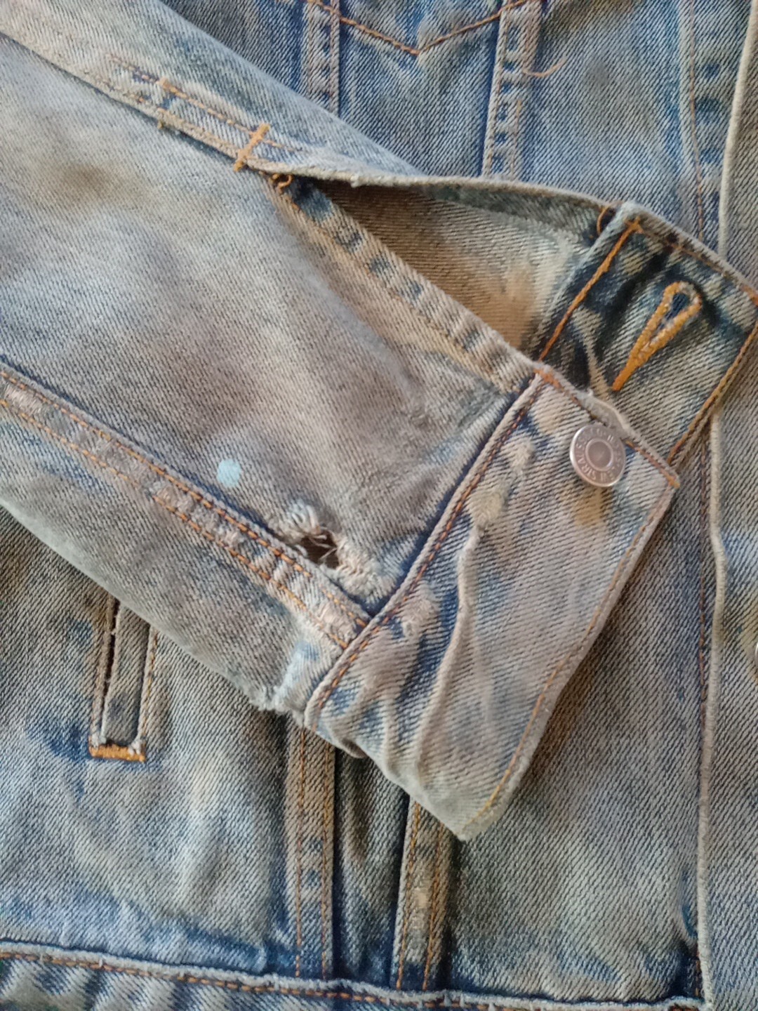 Levis Denim Jacket. Prototype Model. SEE DESCRIPT… - image 5