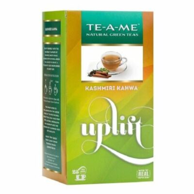 	 Te-a-me Uplift Kashmiri Kahwa Natural Green Tea, 10 Tea Bags 