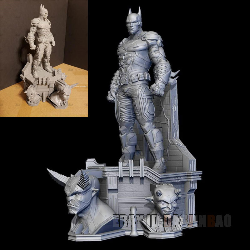 Unpainted 30cm H Batman Resin 3d Print Model Figure Model Kit Unassembled Gk Ebay