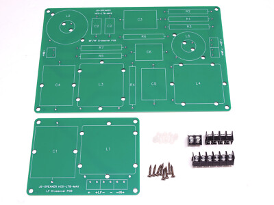 Crossover PCB set for the JS Speaker HCS-LTB-MAX - 3-Way DIY Speaker Design