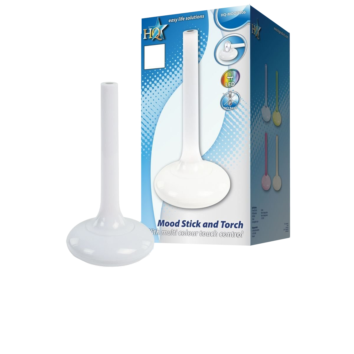 12 LED Mood Light Colour Changing Nightlight with Detachable Torch Wholesale Lot