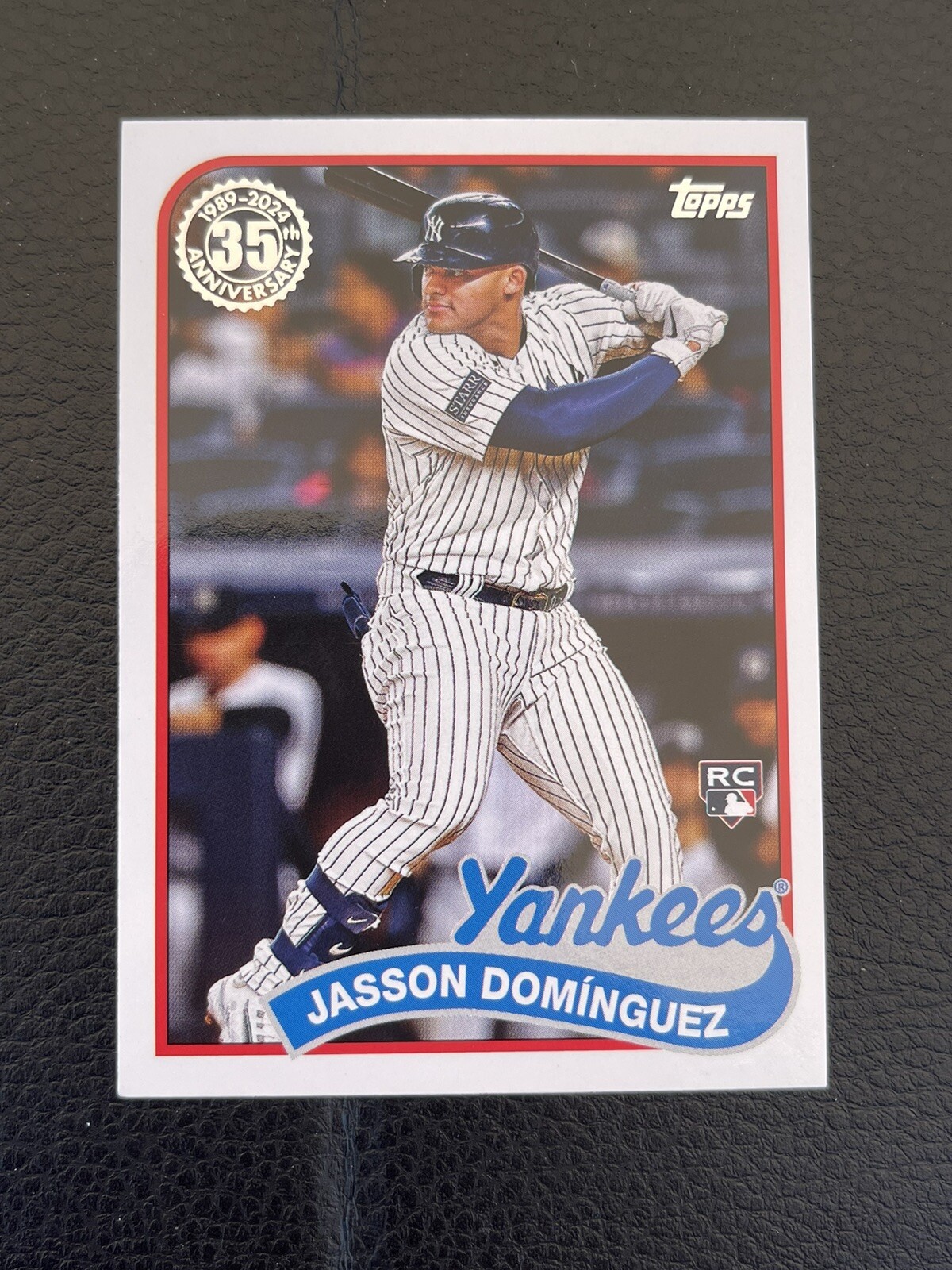 2024 Topps Series 2 1989 35th Anniversary Jasson Dominguez RC NY Yankees 89B2-41