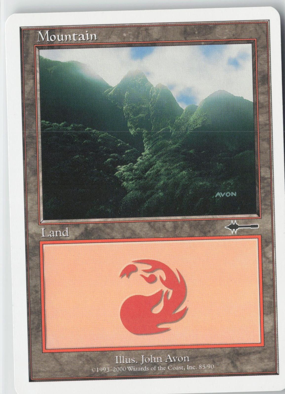 Mountain (85) 85 Land Beatdown Box Set Magic: The Gathering Lightly Played
