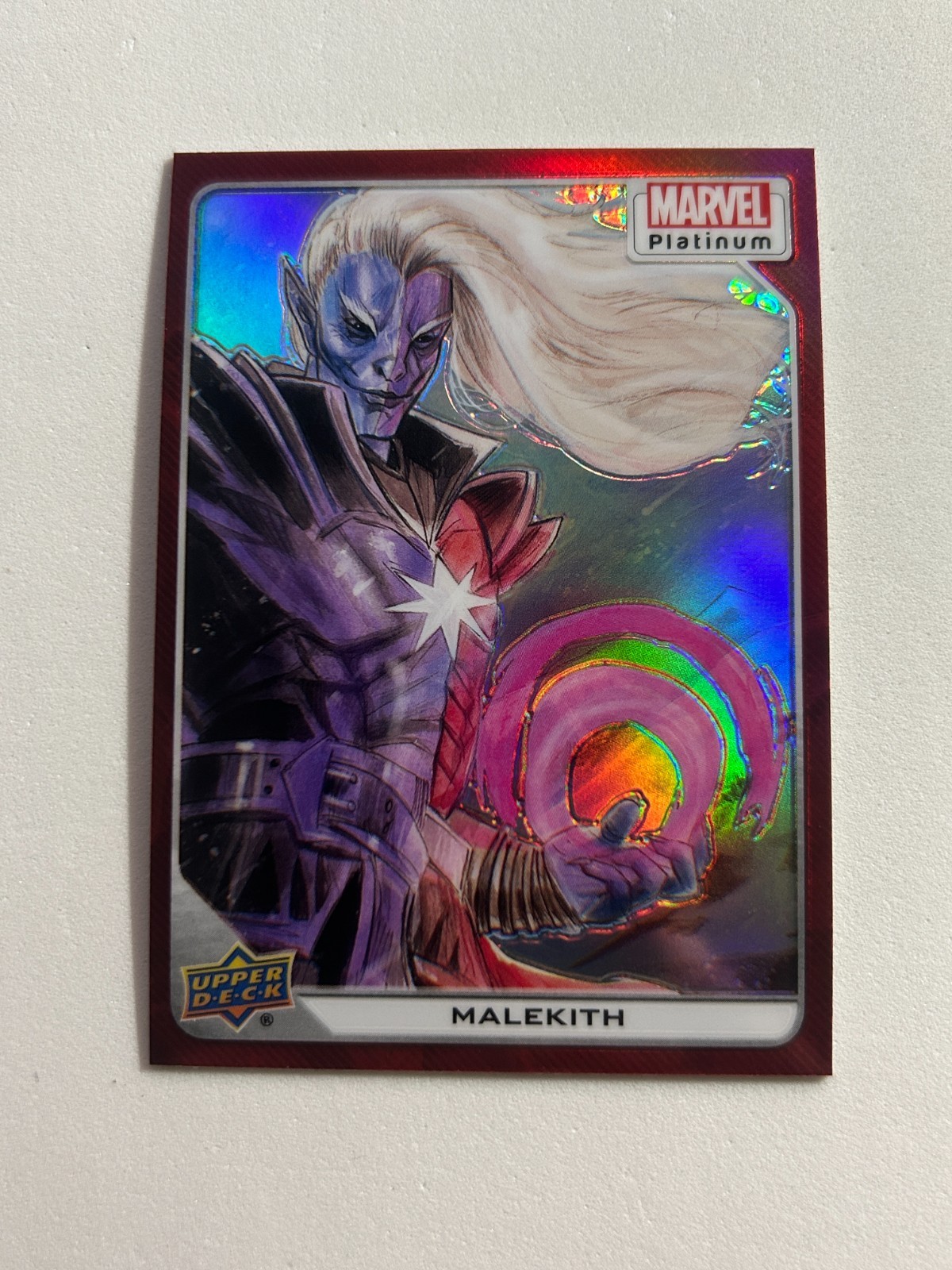 MALEKITH 2023 Upper Deck Marvel Platinum #25 Red Rainbow