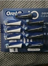 Oral-B IO Deep Clean Replacement Toothbrush Head 9 ct Brush Heads Open Box