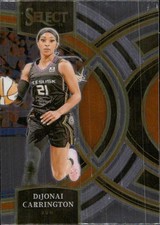 DiJonai Carrington 2024 Panini Select WNBA #194 Connecticut Sun