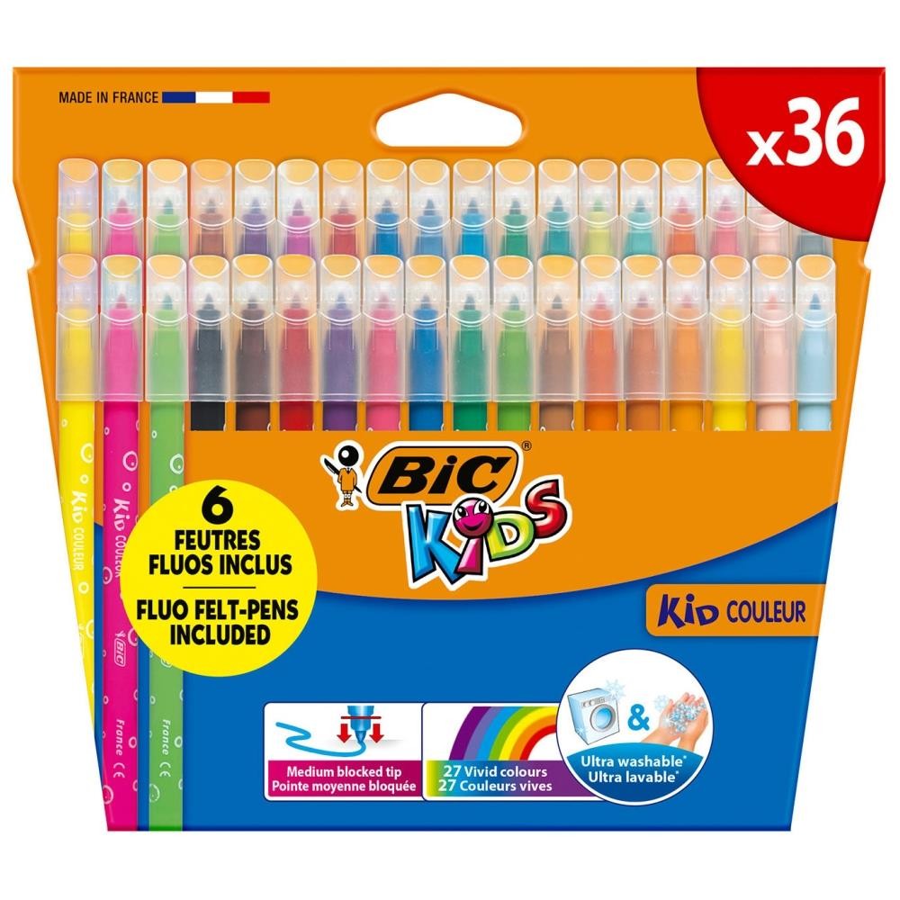Bic Kids marqueurs super lavables pour développer la créativité des enfants