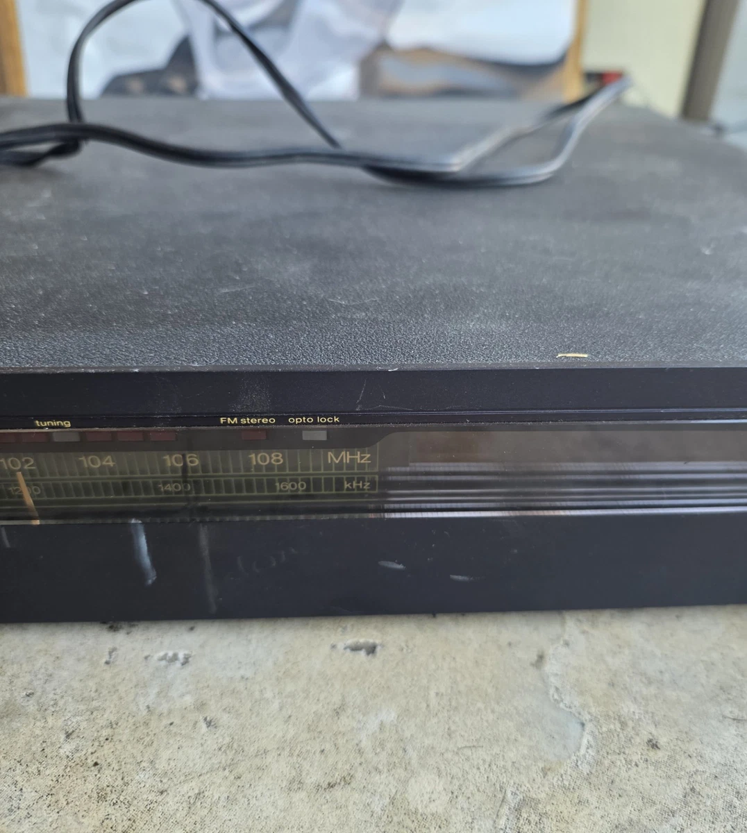 Sintonizador estéreo Sharp Optonica ST-7405 FM/AM - Funciona