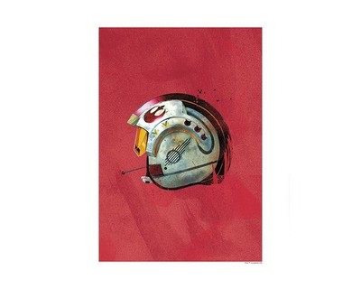 Poster Star Wars Classic Helmets Rebel Pilot 30x40 cm