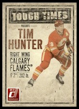 2010-11 Donruss Tough Times Tim Hunter Calgary Flames #9