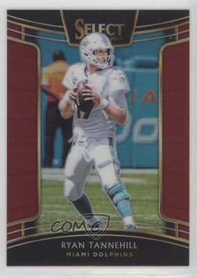 2018 Panini Select Concourse Maroon Prizm 96/99 Ryan Tannehill #50 0q1p