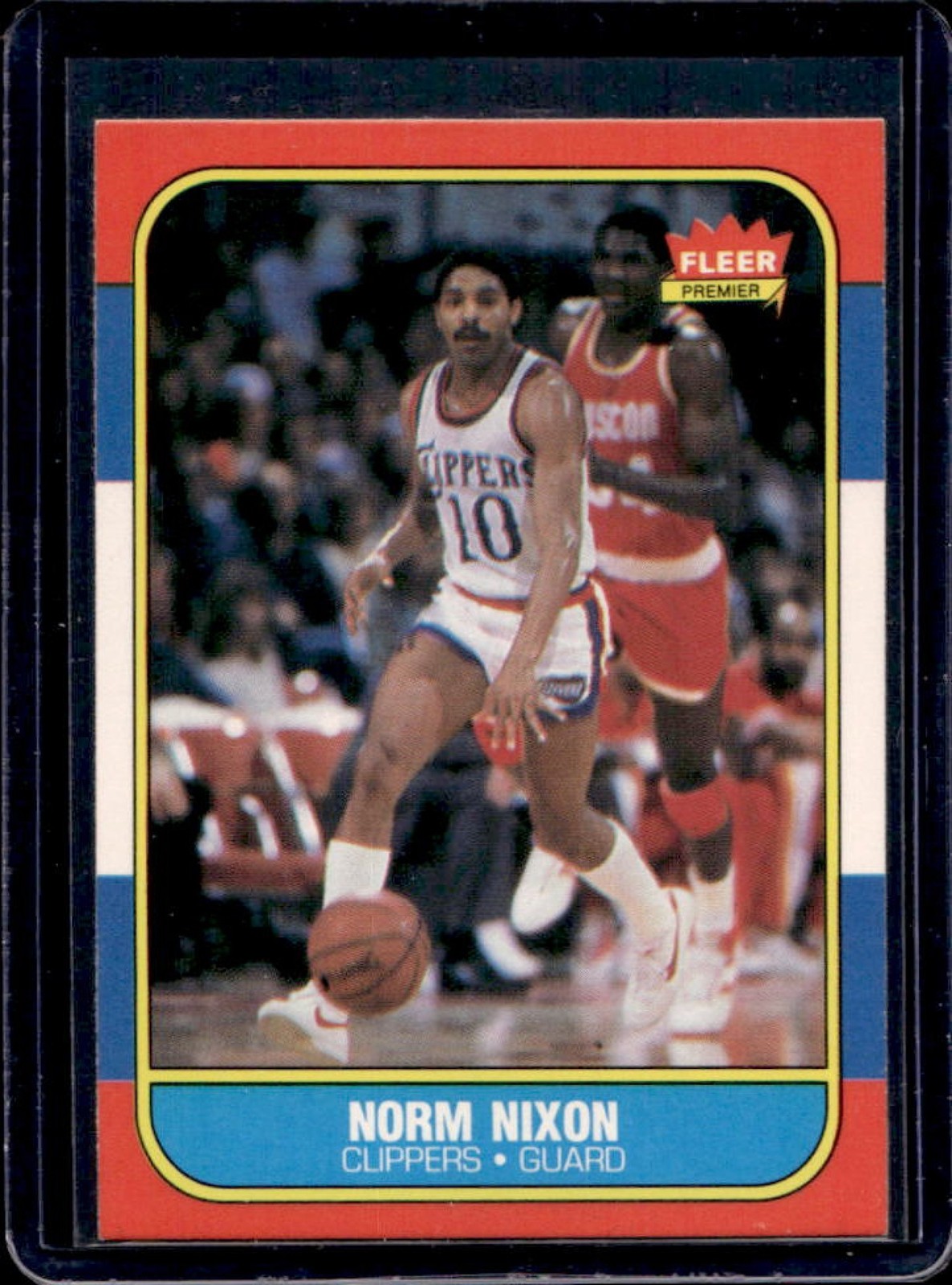 1986-87 Fleer Norm Nixon #80 Clippers