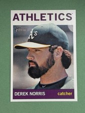 Derek Norris 2013 Topps Heritage Oakland Athletics #174   F427