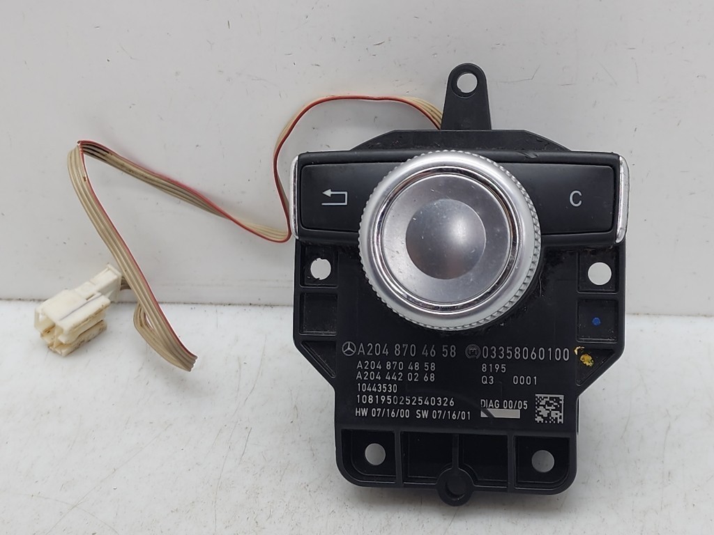 JOYSTICK COMPUTER DI BORDO PER MERCEDES Classe C Berlina W204 A2048704658 27182
