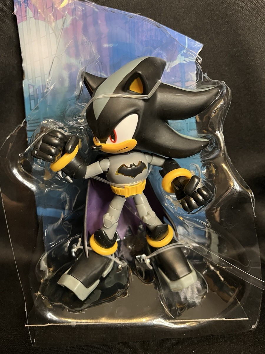 DC X Sonic The Hedgehog 5” Shadow As Batman Action Figure Light Up