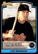 Levi Robinson 2003 Bowman #299 Orioles MLB READ FREE SHIPPING AutographDen