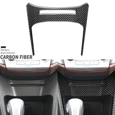 Real Carbon Fiber Console Storage Panel Cover Trim For GMC Terrain Equinox 10-17