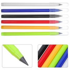 6 PCS Eternal Pencil Forever Infinity Pencils Colored Bulk Classroom