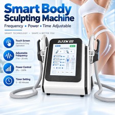 HI-EMT Body Sculpting Machine Muscle Toning Slimming Fat Loss Dual Handles Salon