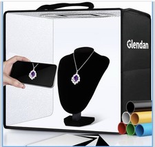 Portable Photo Studio Light Box,12"x12" Professional Dimmable Shooting Tent