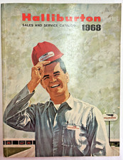 Vintage 1968 Halliburton Sales and Service CATALOG PB Full of Illustrations