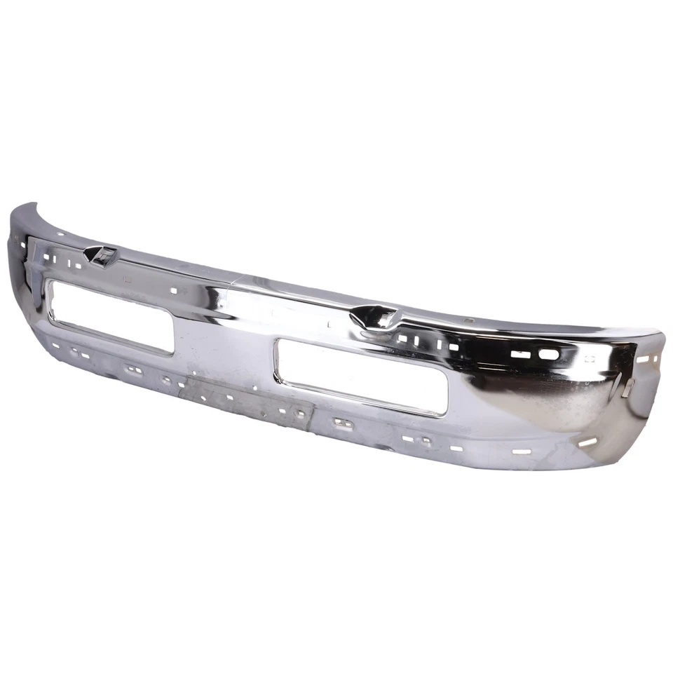 Front Bumper For 1994-2001 Dodge Ram 1500 94-2002 Ram 2500 and 3500 Chrome Steel Foto 2 de 4