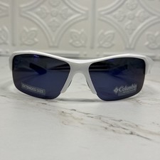 Columbia Suns Sunglasses C558SP 558 WINGARD 101 69-8-125 Polarized White w Blue