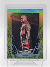 SOLO SIKOA 2026 TOPPS CHROME WWE YELLOW REFRACTOR SMACKDOWN /275 Q3974