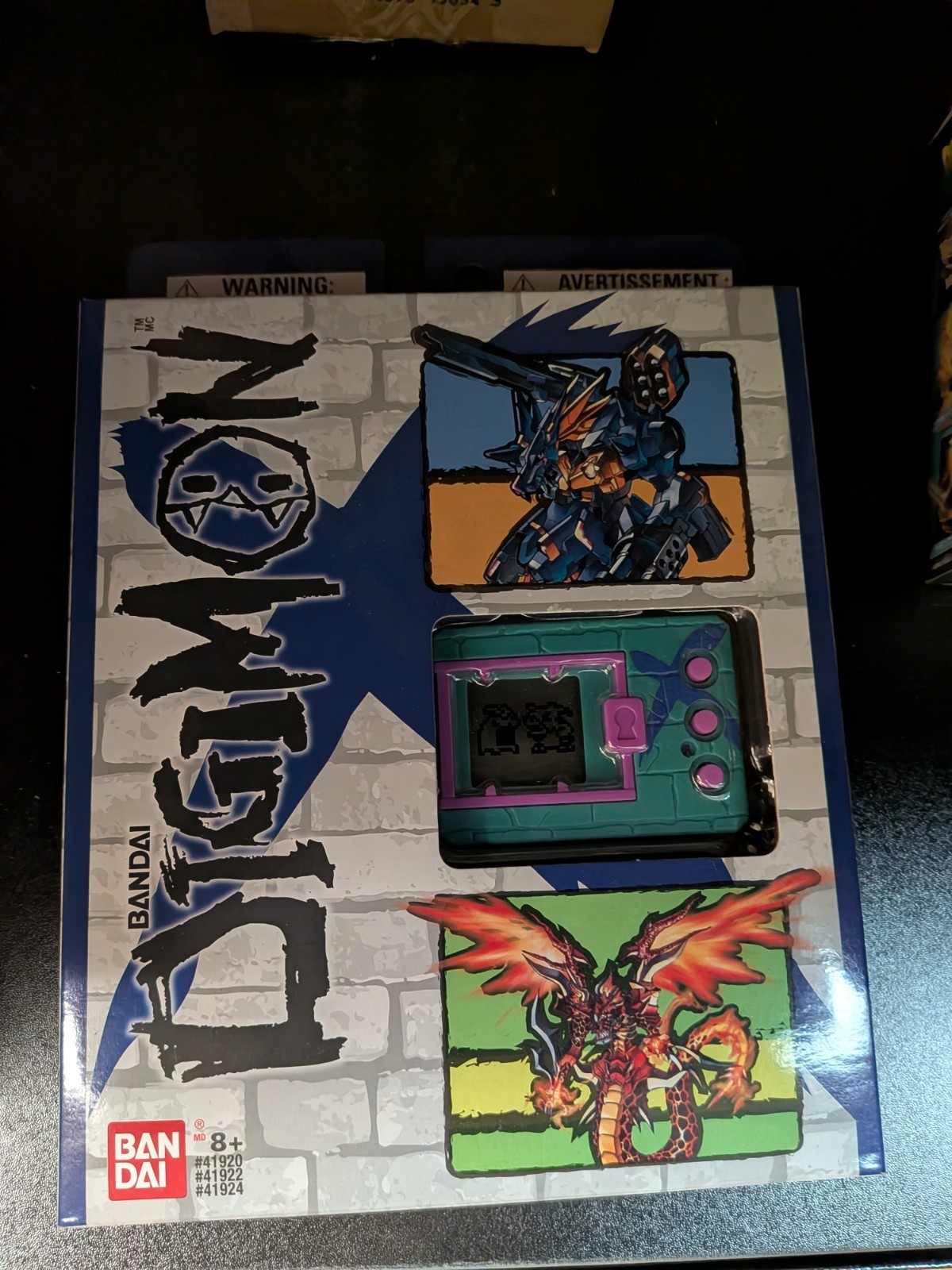 Digimon X Versión 1 Tamagotchi 2021 V-Pet V1 Ver.1 RARO NUEVO Verde y Azul