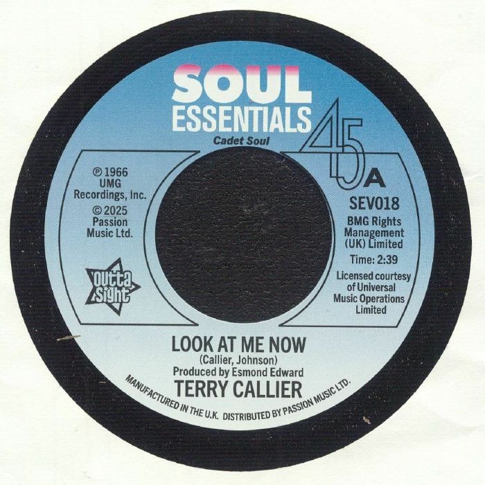 CALLIER, Terry - Look At Me Now - Vinyl (7"")