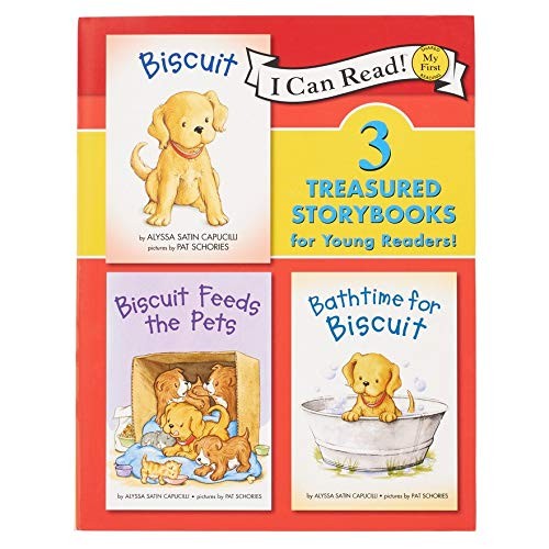 Alyssa Satin Capucilli and Pat Schories Biscuit 3 Treasured Storybooks for Y...