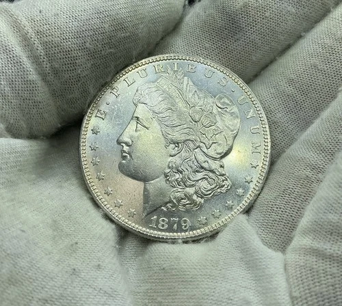 1879 S MORGAN DOLLAR! BU SEMI PROOF LIKE T41