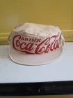 Vintage 1930s Coca-Cola Factory Workers Cheese Cloth Hat Size 7 Made By The...